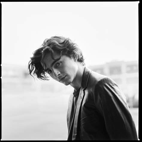 Timothée Chalamet visto da Martin Scorsese: le foto e .